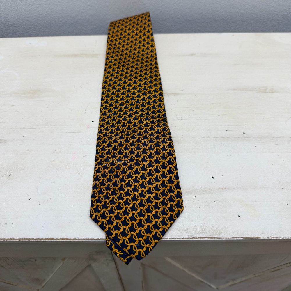 Gucci Vintage Chain Link Neck Tie